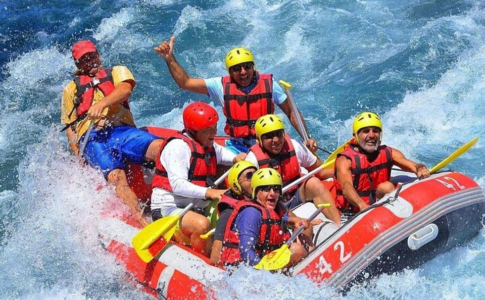 Kemer River Rafting Adventure with Lunch and Pickup
