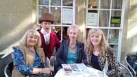 Cream teas with Mr Darcy, ladies?!