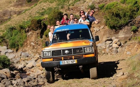Jeep Tour of Volcanic Pools and UNESCO Forests in Portugal