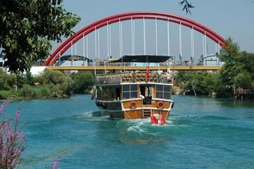 Manavgat Boat Tour from Antalya with Waterfall and Turkish Bazaar