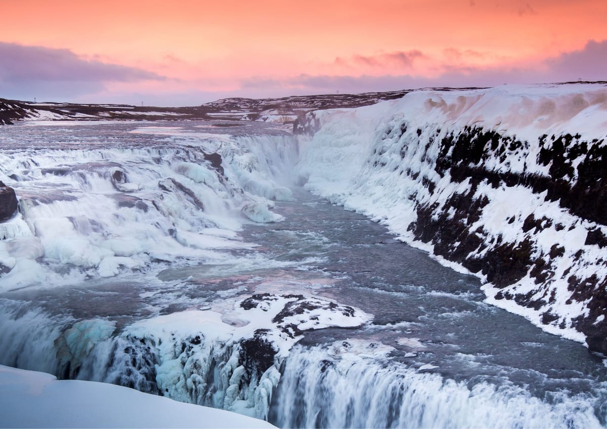 Gullfoss waterfall