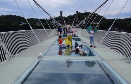 Baofeng Lake and Zhangjiajie Glass Bridge Day Tour
