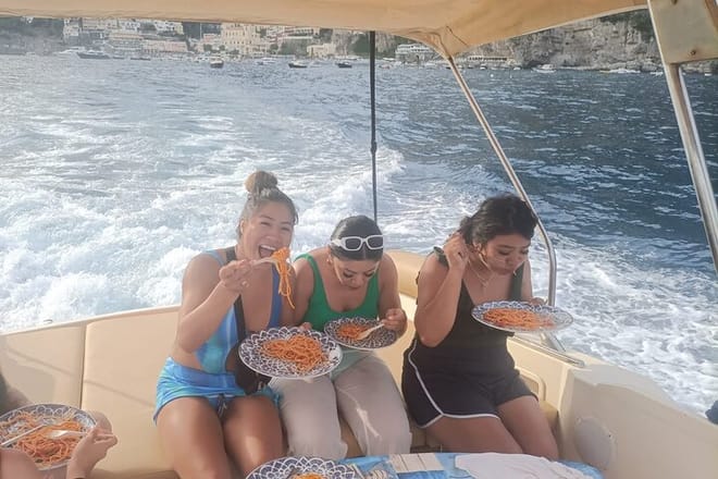 Aperitif on a boat