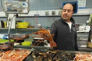 Food Market Shopping and Cooking Workshop in A Coruña
