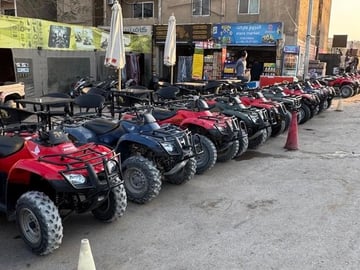 ATV Quad Biking Adventure near the Pyramids