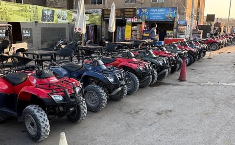 ATV Quad Biking Adventure near the Pyramids