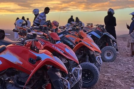 Agafay Desert Quad Bike Adventure with Lunch & Pool Relaxation