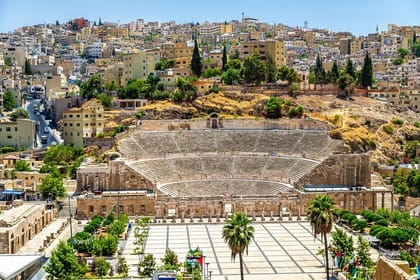 Private Walking Tour of Amman with Optional Street Food Experience