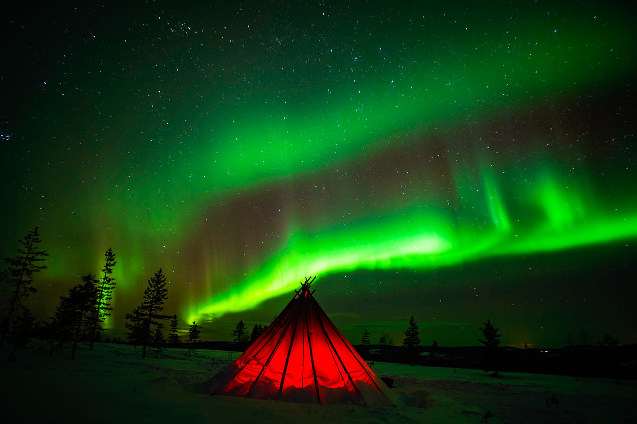 Aurora Hunting in Finnish Lapland