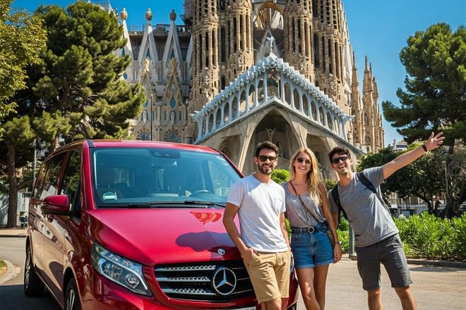 Barcelona Highlights: Private Guided Tour with Hotel/Port Pick-up