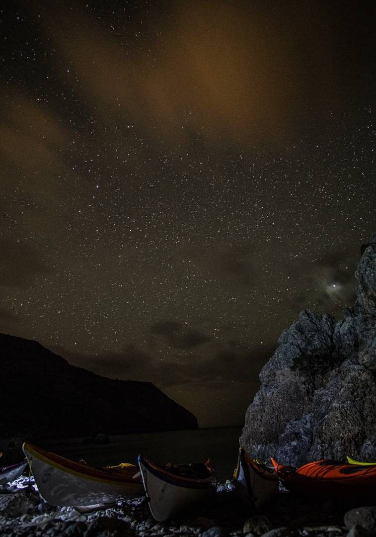 2-day sea kayaking in Samaria National Park, Crete