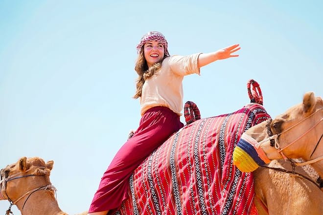 Dubai: Jeep Desert Safari, Camel Ride, and Quad Bike Tour 4