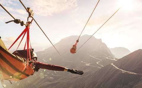 Jebel Jais Zip Line Adventure Tour in Ras Al Khaimah