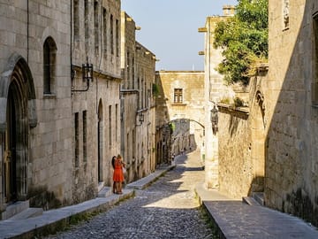 Private Cultural Walking Tour in Rhodes Town, Greece