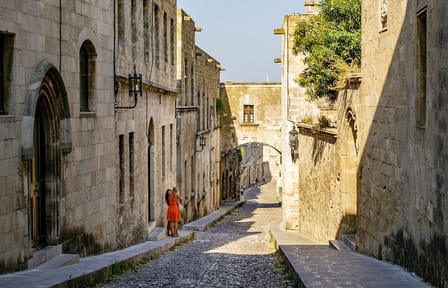 Private Cultural Walking Tour in Rhodes Town, Greece
