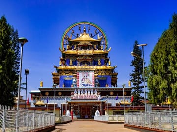 Bangalore to Namdroling Monastery Cultural Day Tour