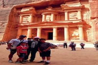 Family time in Petra