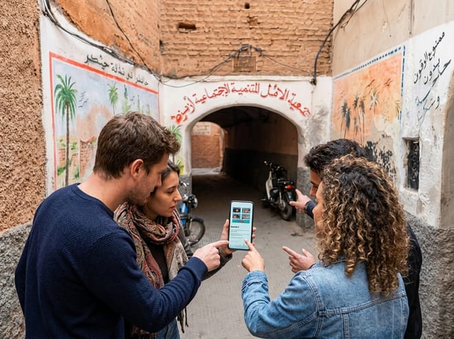 Secrets of Marrakech Self-Guided Exploration Game Tour 4
