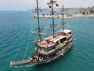 Mediterranean Pirates Boat Tour in Manavgat and Side