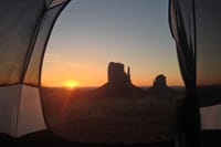 Sunrise at Monument Valley