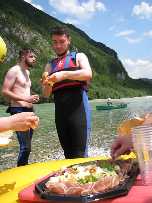 FULL DAY RAFTING WITH A PICNIC ON SOČA RIVER 8
