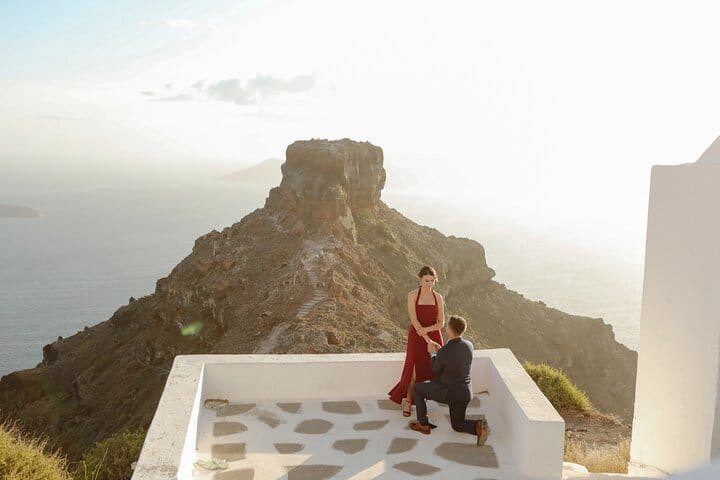 Santorini Proposal Photographer