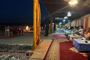Buggy and Camel Ride with Dinner Show in Agafay Desert