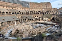 Colosseum inside view from the top floor.