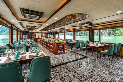 Hercules Cruise Luxury Day Tour in Halong Bay from Hanoi
