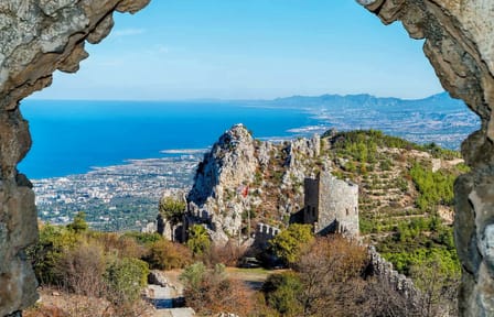 Paphos Day Tour to Kyrenia, St. Hilarion Castle, and Bellapais Abbey
