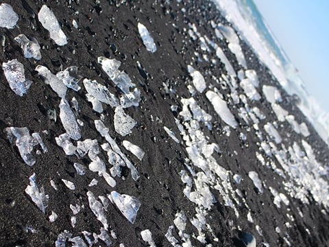 Diamond Black Sand Beach