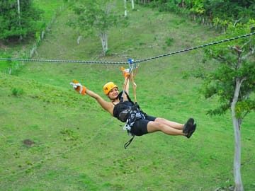 Punta Cana Adventure: Eco Farm, Horseback, Buggy, and Zipline Tour