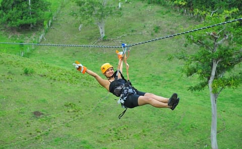 Punta Cana Adventure: Eco Farm, Horseback, Buggy, and Zipline Tour