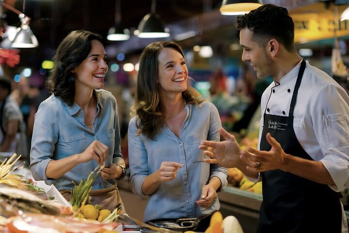 Private Paella Cooking Class and Market Visit with Personal Chef