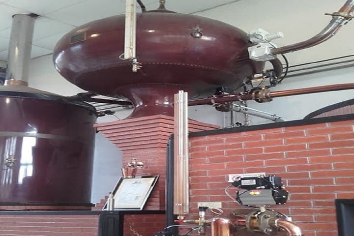 Distillery pot for Calvados