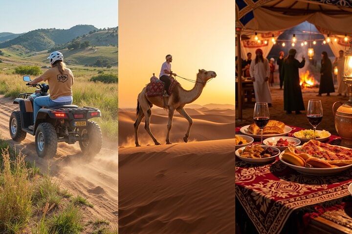 Quad Biking, Camel Riding & Bedouin Dinner Experience in Sharm El Sheikh