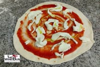 Pizza is ready to cook