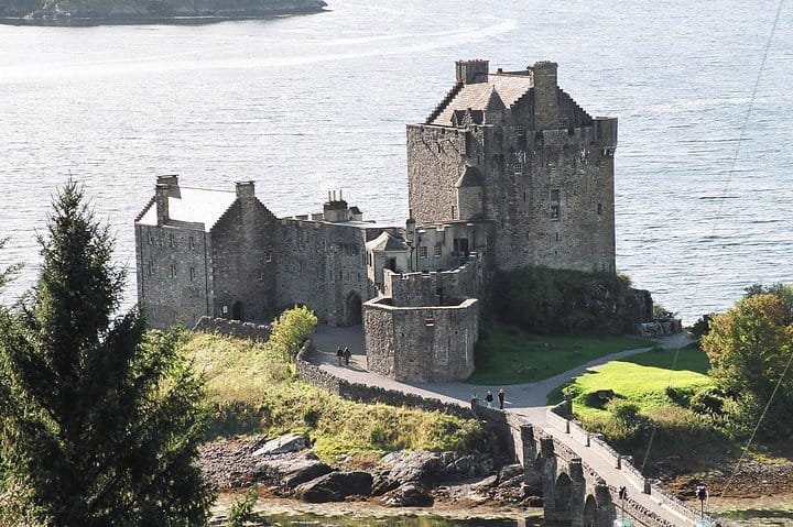 Eilean Donan Castle in the Highlands of Scotland