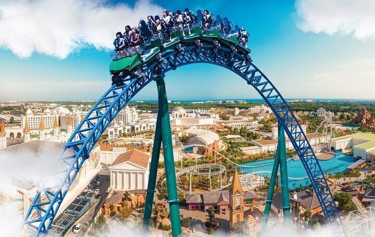 Antalya Land of Legends Theme Park Ticket with Roundtrip Transfer