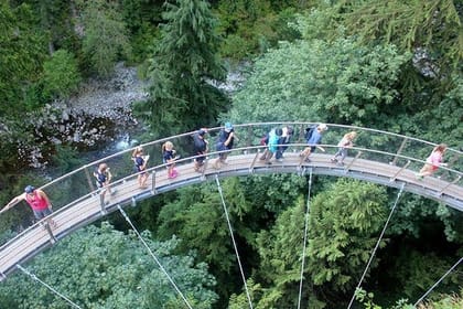 Vancouver Perfect Day Tour Grouse Mountain`& Capilano Suspention Bridge Private