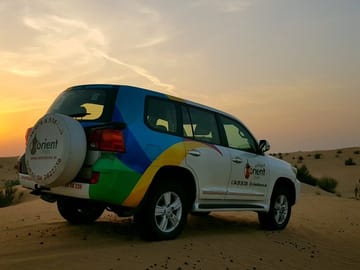 Sunrise Safari in the Desert