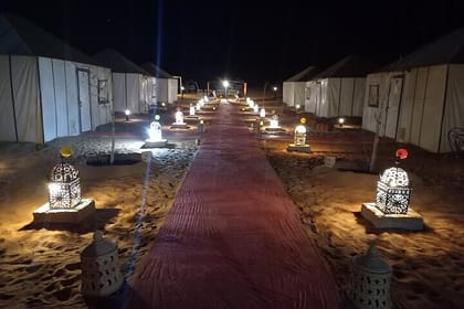 3 Days Trip To Merzouga Desert From Ouarzazate,Hotel, Luxury Camp