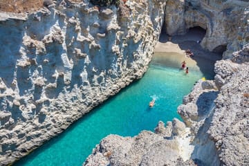Milos Island from Chania