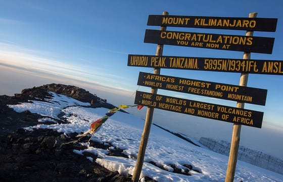 Climb Mount Kilimanjaro: 7 Days Machame Route