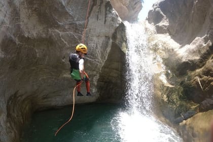 Canyoning in Manikia Gorge from Athens