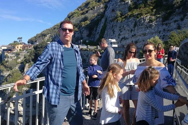 Group Excursion to Sorrento-Positano-Pompeii (8 hours)	 2