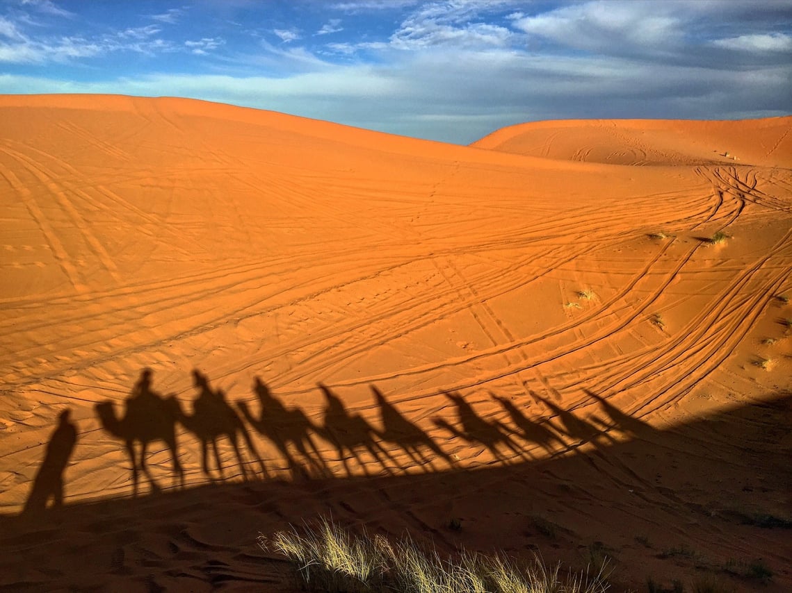 3 Days 2 nights trip starting from Fez ending in Marrakech via Sahara Desert (Merzouga) 4