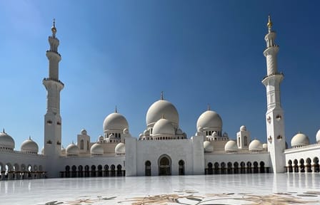 Abu Dhabi Tour Grand Mosque Heritage Qasr Al Watan Included