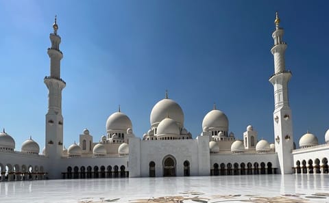 Abu Dhabi City Tour: Sheikh Zayed Mosque and Qasr Al Watan