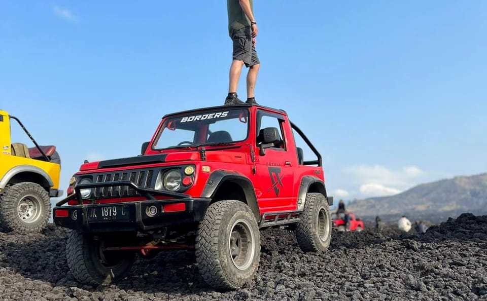 Sunrise Jeep Adventure at Mount Batur with Hot Springs